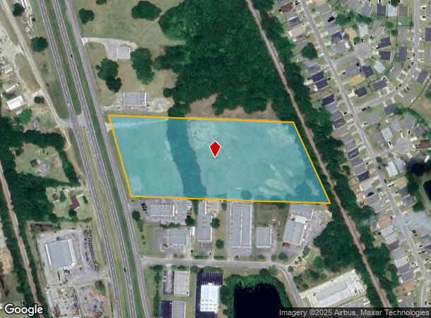 Highway 29 N, Cantonment, FL Parcel Map