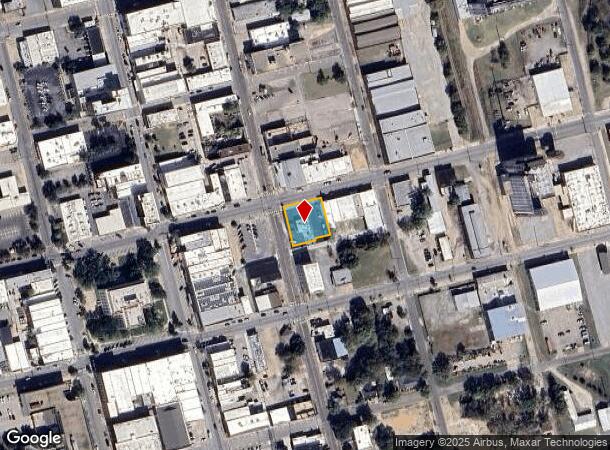  200 E Houston St, Sherman, TX Parcel Map
