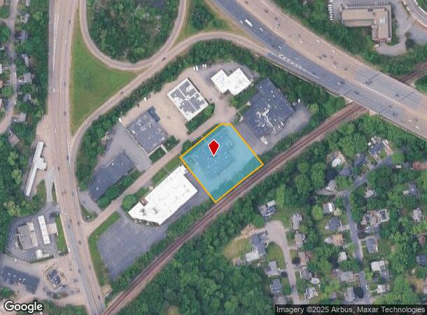 21 S West Park, Westwood, MA Parcel Map