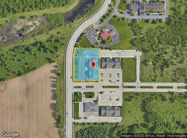 8164 Executive Ct, Lansing, MI Parcel Map