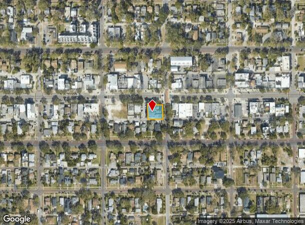  2510 Central Ave, Saint Petersburg, FL Parcel Map