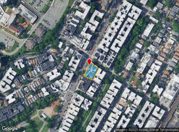  2500 University Ave, Bronx, NY Parcel Map