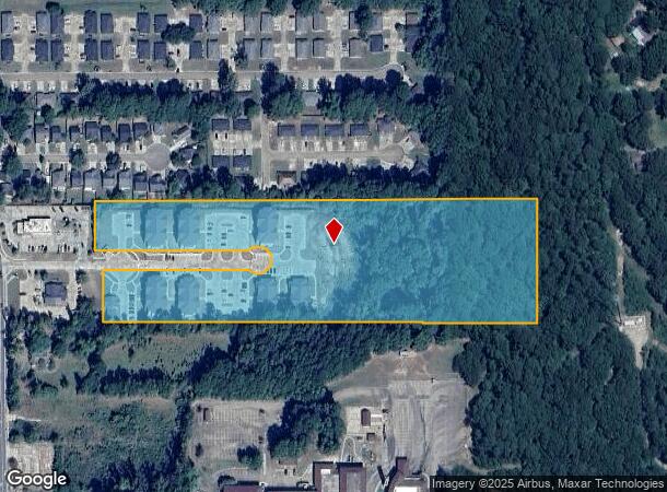  1100 Trinity Way, Ruston, LA Parcel Map