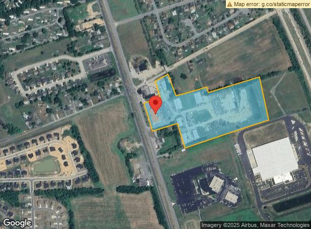  2499 S Dupont Blvd, Smyrna, DE Parcel Map