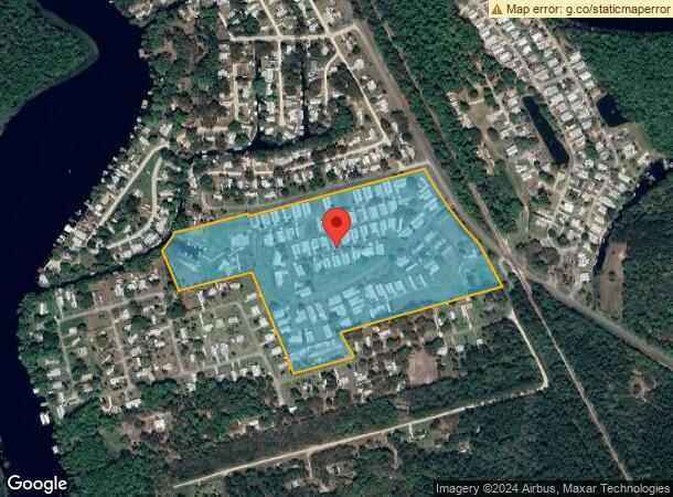  239 E Buffalo Bluff Rd, Satsuma, FL Parcel Map