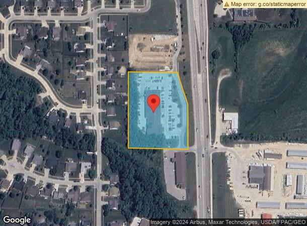  1709 N Jefferson Way, Indianola, IA Parcel Map