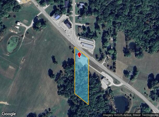 10784 E State Road 54, Bloomfield, IN Parcel Map