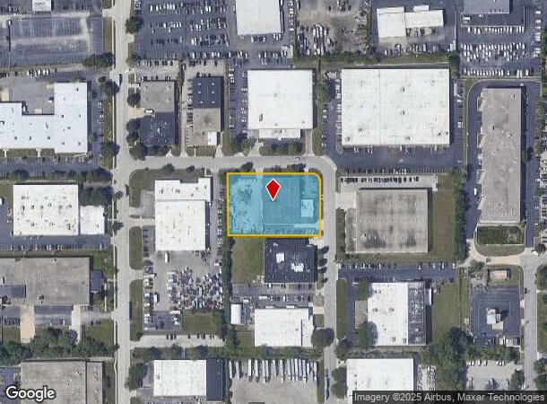  936 N Larch Ave, Elmhurst, IL Parcel Map