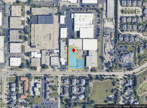 3126 W Lake Ave, Glenview, IL Parcel Map