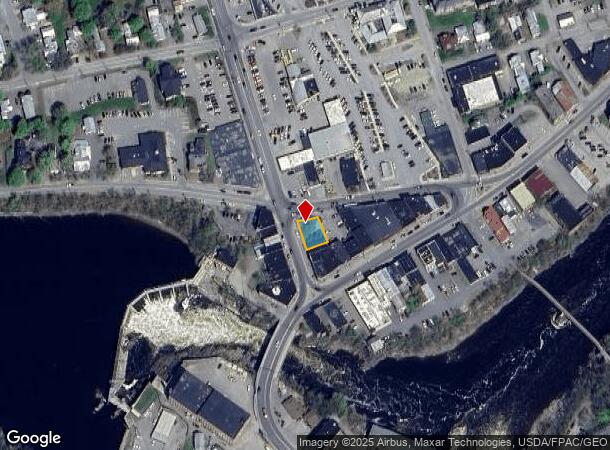  15 Madison Ave, Skowhegan, ME Parcel Map