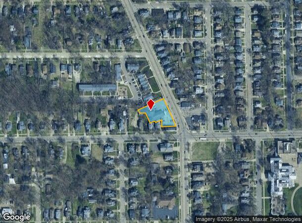  717 Douglas Ave, Kalamazoo, MI Parcel Map
