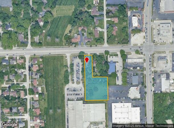  7801 W 111Th St, Palos Hills, IL Parcel Map