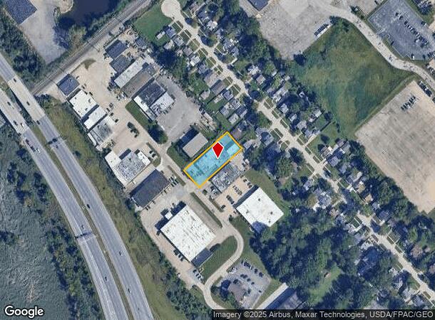  1351 E 286Th St, Wickliffe, OH Parcel Map