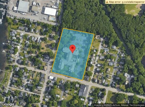  147 Bay Spring Ave, Barrington, RI Parcel Map