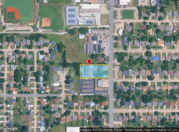 4711 N Meridian Ave, Warr Acres, OK Parcel Map