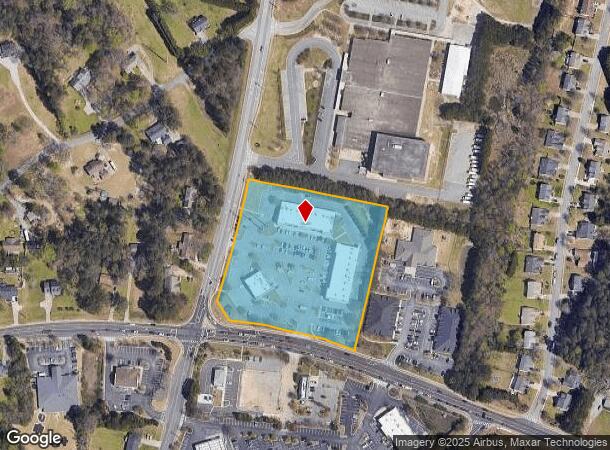  3421 Ridge Rd, Buford, GA Parcel Map