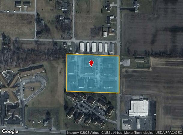 603 S Poe Rd, North Baltimore, OH Parcel Map