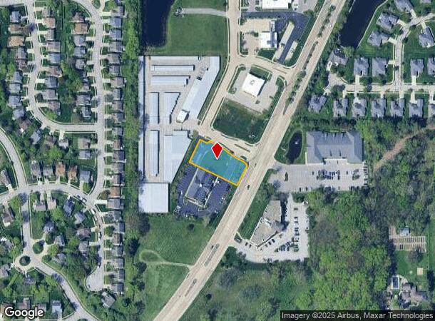  10978 Allisonville Rd, Fishers, IN Parcel Map