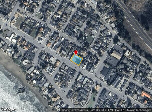 125 S Ocean Ave, Cayucos, CA Parcel Map
