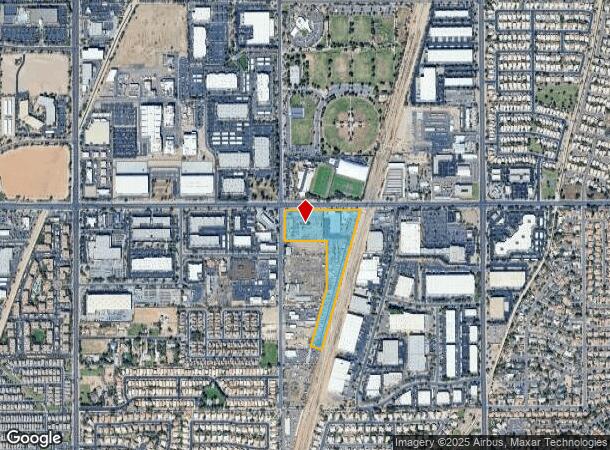 811 W Warner Rd, Tempe, AZ Parcel Map