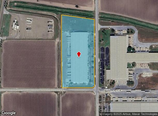 702 Joaquin Cavazos Rd, Los Indios, TX Parcel Map