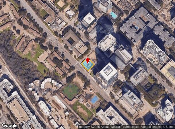  2830 Harry Hines Blvd, Dallas, TX Parcel Map