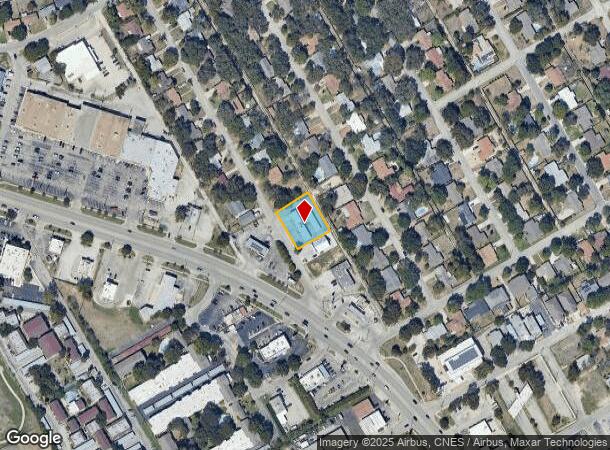  210 Rosewood Dr, Universal City, TX Parcel Map