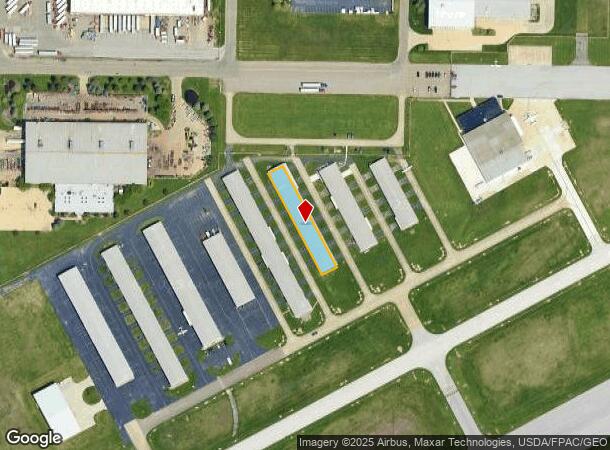  1600 Triplett Blvd, Akron, OH Parcel Map