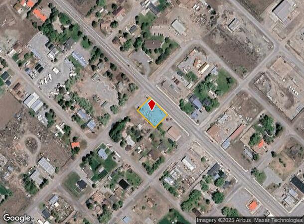  607 W Custer Rd, Mackay, ID Parcel Map