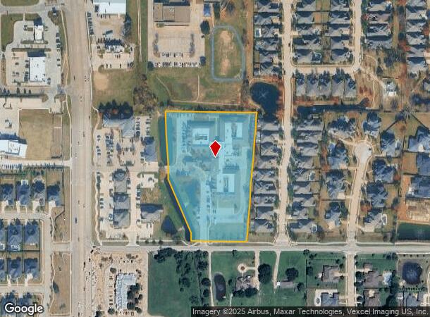  8100 Precinct Line Rd, Colleyville, TX Parcel Map