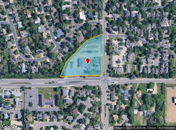  5495 Baseline Rd, Boulder, CO Parcel Map