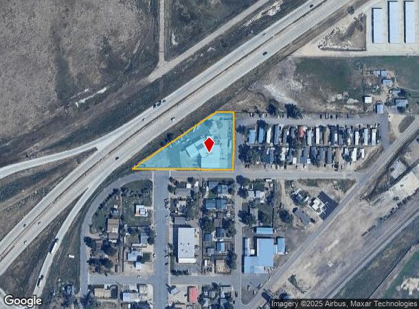 806 Cedar St, Hudson, CO Parcel Map