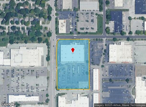  9301 Quivira Rd, Lenexa, KS Parcel Map