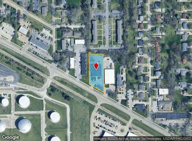  8187 University Blvd, Clive, IA Parcel Map