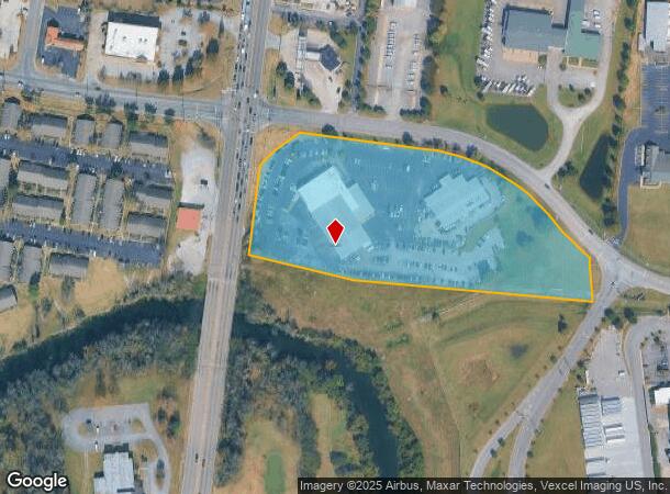  2505 S Church St, Murfreesboro, TN Parcel Map