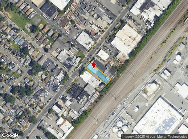  1605 W Elizabeth Ave, Linden, NJ Parcel Map