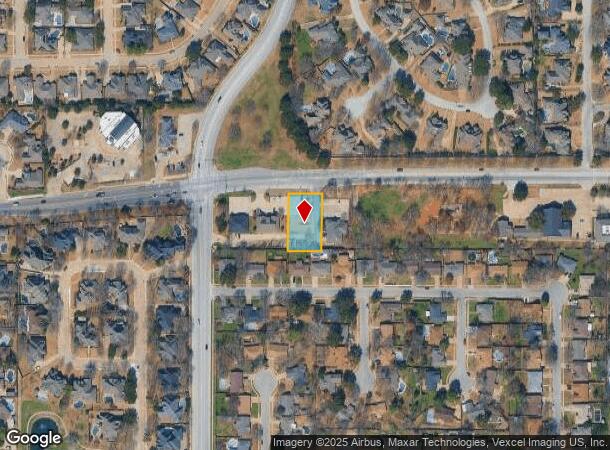 609 Cheek Sparger Rd, Colleyville, TX Parcel Map