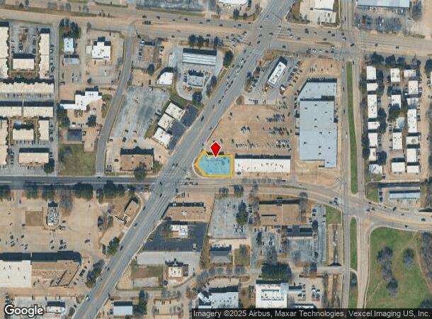 2221 S Cooper St, Arlington, TX Parcel Map