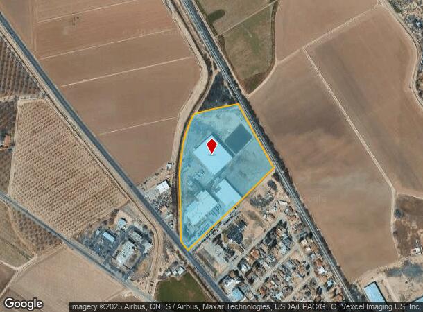 825 W Main St, Fabens, TX Parcel Map