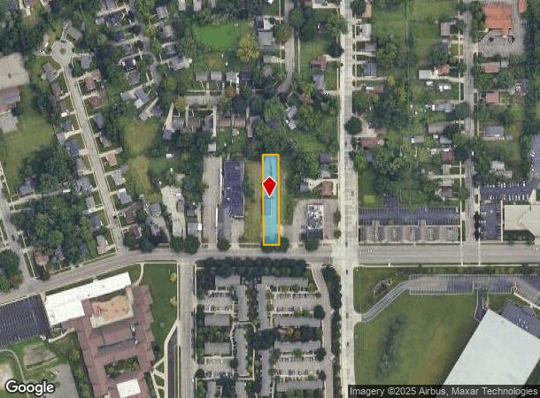  454 Harriet St, Ypsilanti, MI Parcel Map