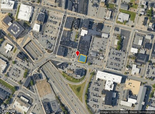  212 Pleasant St, Fall River, MA Parcel Map