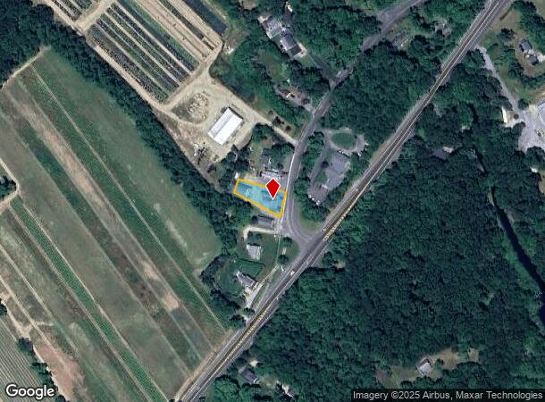 1095 Franklinville Rd, Laurel, NY Parcel Map