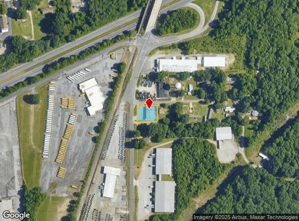  6136 Prospect St, High Point, NC Parcel Map
