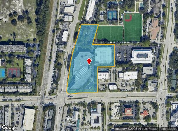  301 E Yamato Rd, Boca Raton, FL Parcel Map