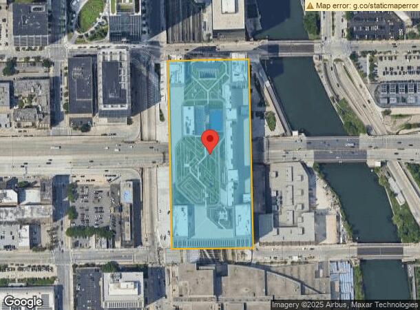  433 W Van Buren St, Chicago, IL Parcel Map