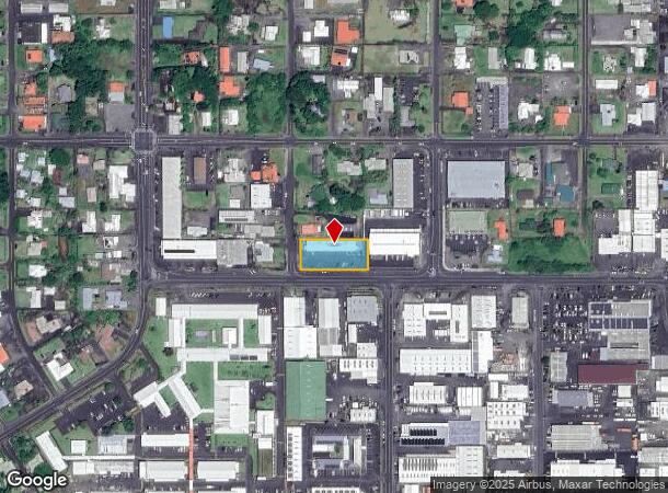 315 E Kawili St, Hilo, HI Parcel Map