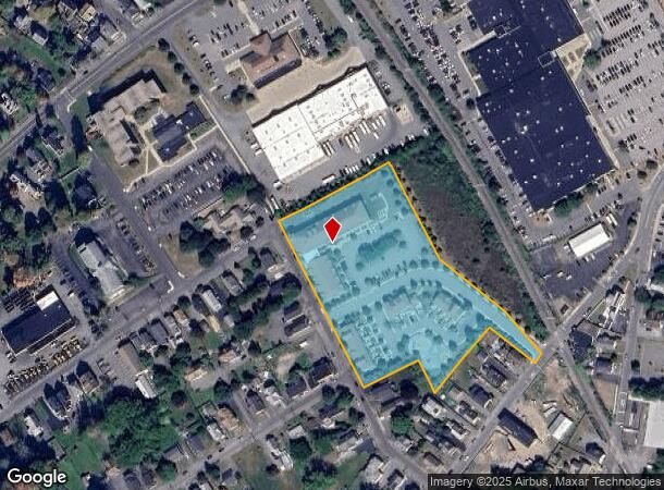  45 Mason St, Taunton, MA Parcel Map