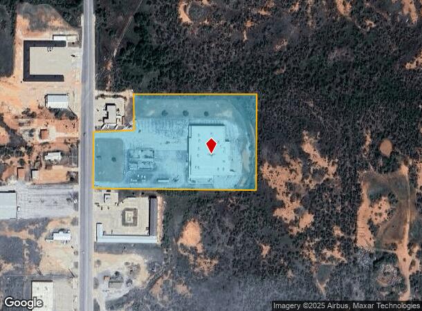 1608 N Swenson St, Stamford, TX Parcel Map