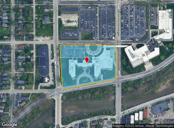  2535 N Capitol Ave, Indianapolis, IN Parcel Map