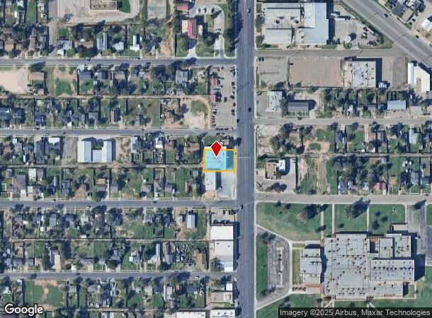 309 N University Ave, Lubbock, TX Parcel Map